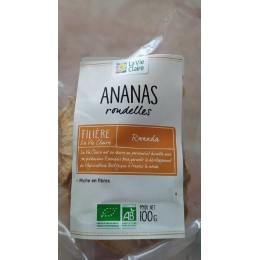ANANAS SECHES TRANCHES 100 G