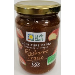 CONFITURE RHUBARBE FRAISE 350G