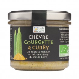 TARTINABLE CHEVRE COURGT CURRY