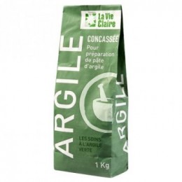 ARGILE VERTE CONCASSEE 1KG