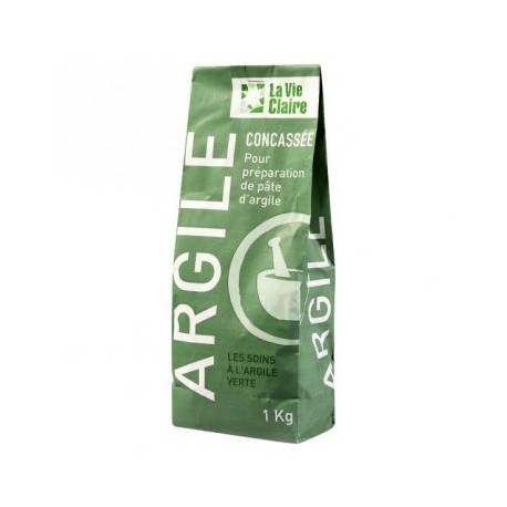 ARGILE VERTE CONCASSEE 1KG