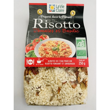 RISOTTO TOMATES ET BASILIC