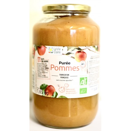 PUREE POMME FRANCE 1.65KG