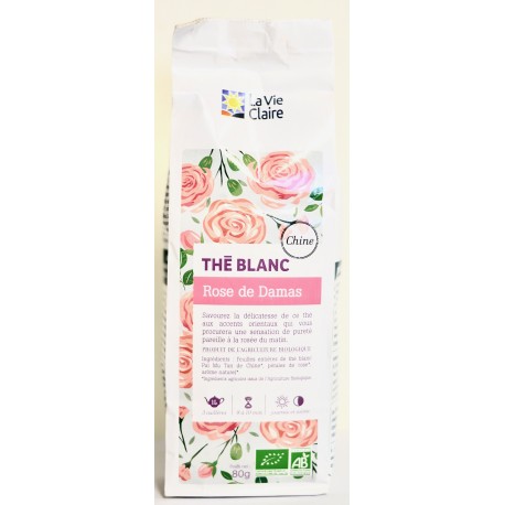 THE BLANC ROSE DE DAMAS