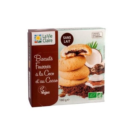 BISCUI FOURRE COCO CACAO VEGAN