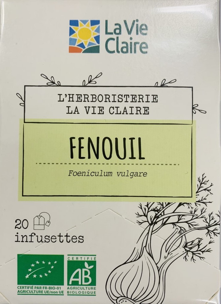 INFUSION FENOUIL - DRIVE : La Vie Claire Saintes