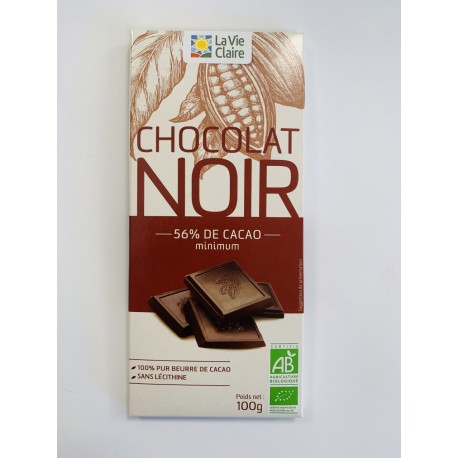 CHOCOLAT NOIR 56% 100 G