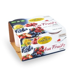 YAOURT ENTIER BRASSE FRUITS X4