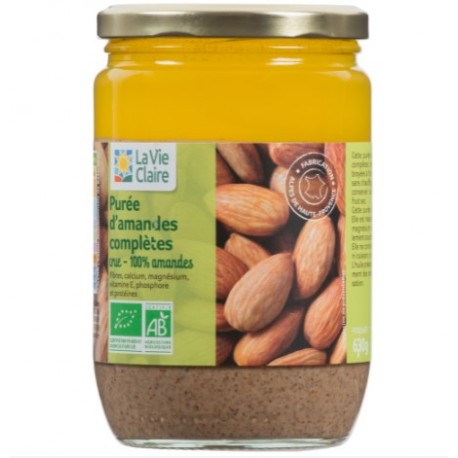 PUREE AMANDE COMPLETE 630 G - DRIVE : La Vie Claire Saintes