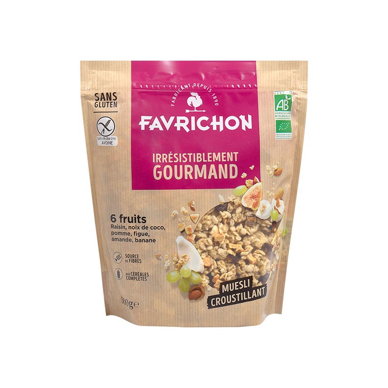 MUESLI CROUSTILLANT 6 FRUITS S/GLUTEN - DRIVE : La Vie Claire Saintes