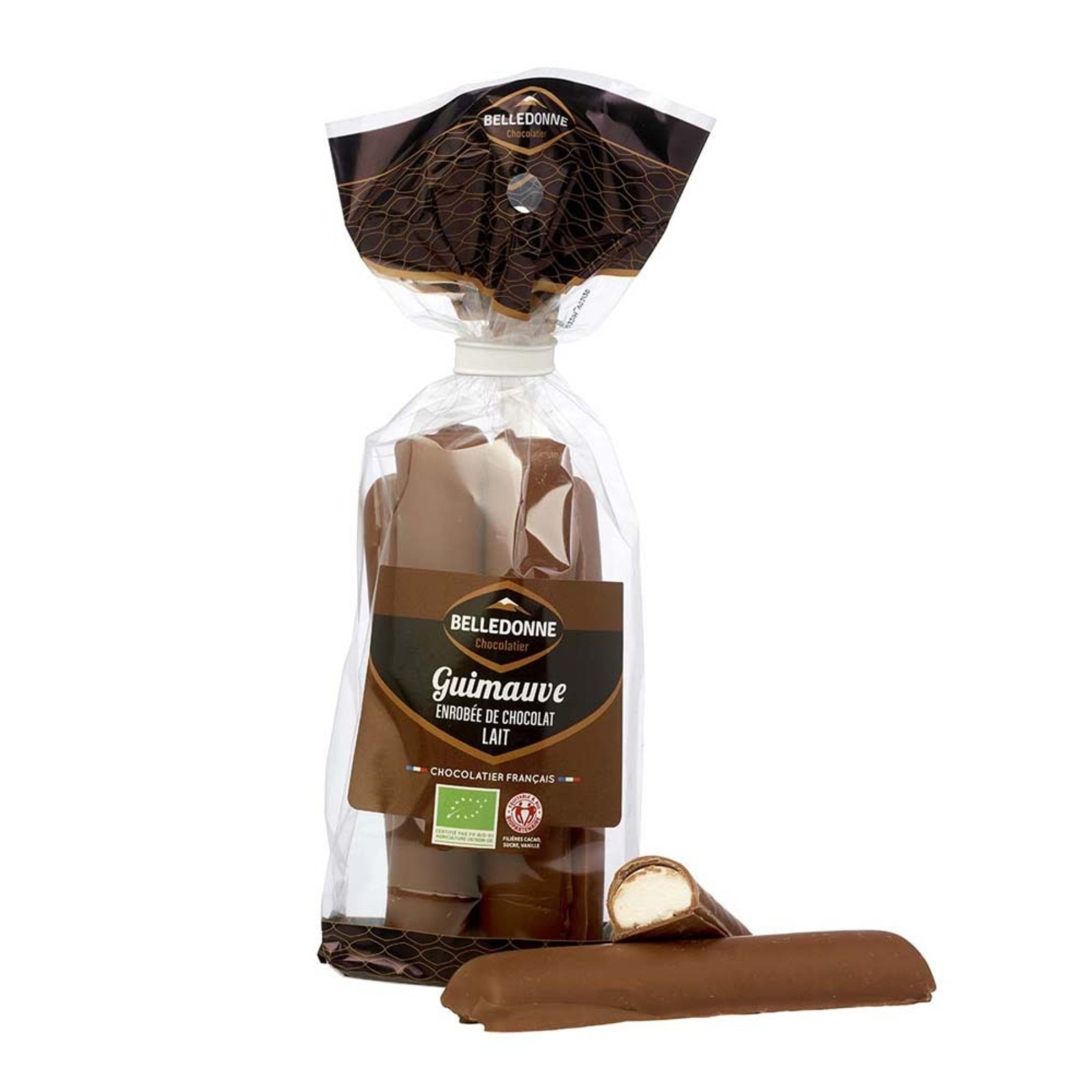 Nounours Guimauve Vanille Chocolat Lait 150g