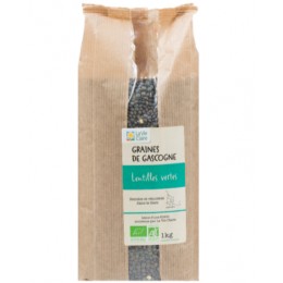 LENTILLES VERTES GASCOGNE 1KG