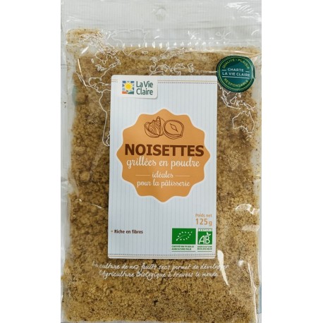 NOISETTES TOASTEES POUDRE 125G