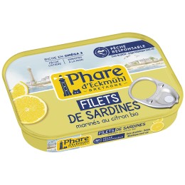 FILETS SARDINE MARINADE CITRON