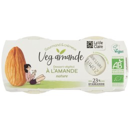 VEG'AMANDE NATURE 2X100 G