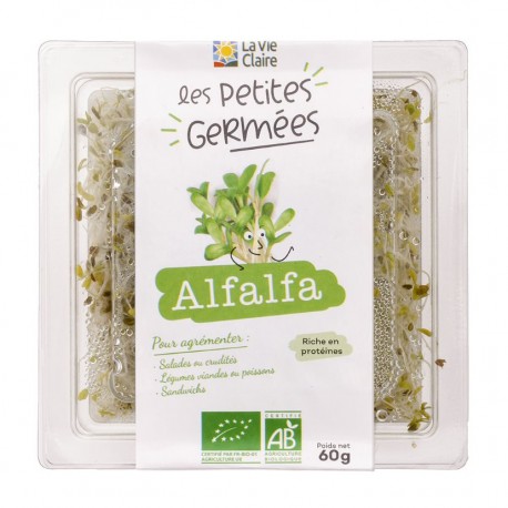GRAINES GERMEES ALFALFA 60G