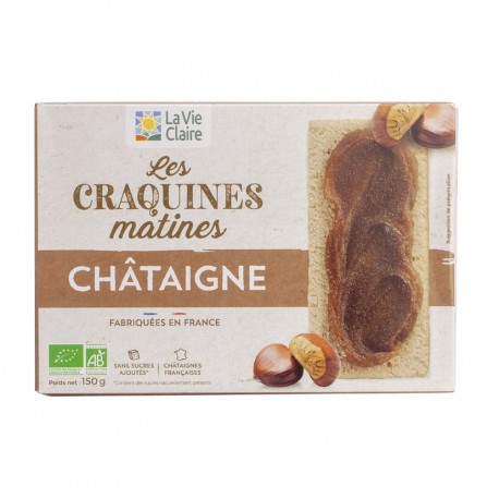 TARTINES CRAQ CHATAIGNE 150G