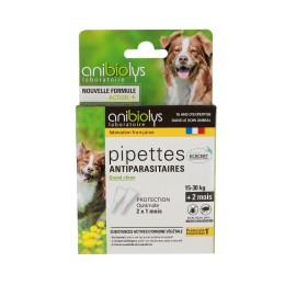 PIPETTES ANTIPARASITAIRE GRAND CHIEN