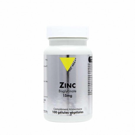 ZINC BISGLYCINATE 15MG 100GEL