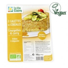 GALETTES COURGETTE/CURRY 2X90G