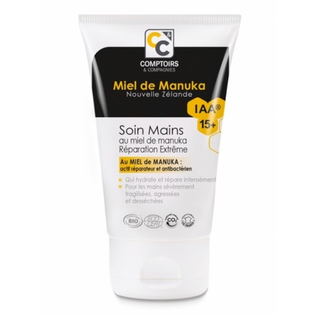 SOIN MAINS MIEL MANUKA IAA15+