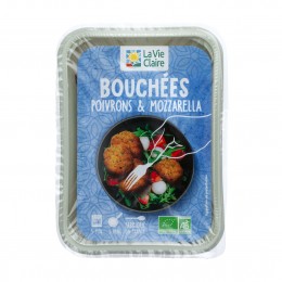 BOUCHEES POIVRON MOZZA 180G