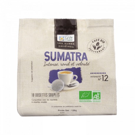 DOSETTE CAFE SUMATRA X18 - DRIVE : La Vie Claire Saintes