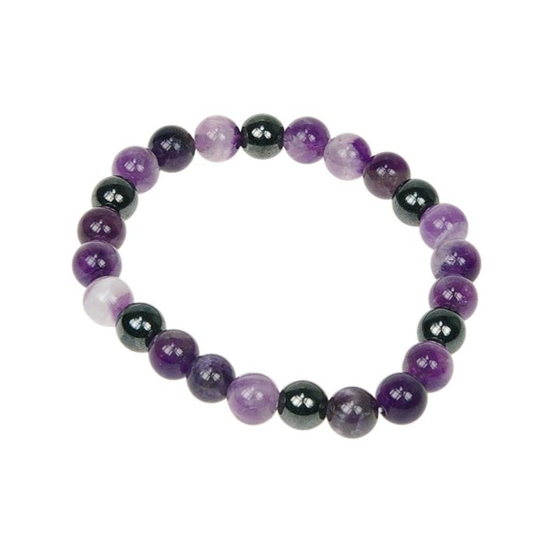 BRACELET FLUORITE 6MM - DRIVE : La Vie Claire Saintes