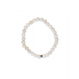 BRACELET PIERRE DE LUNE 6MM