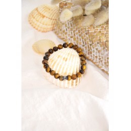 BRACELET OEIL DE TIGRE 8MM