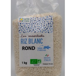 RIZ ROND BLANC 1KG