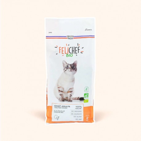 CROQUETTE S/CEREALES CHAT 2KG