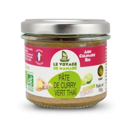 PATE POUR CURRY VERT 105G - La Vie Claire Saint Pierre