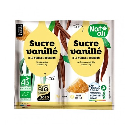 SUCRE VANILLE SACHET DOUBLE