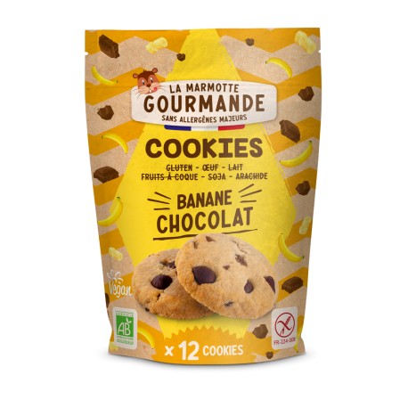COOKIES BANANE CACAO