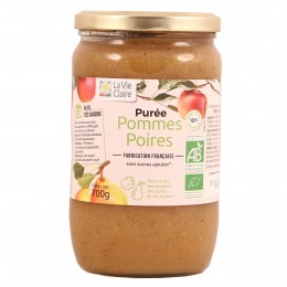 PUREE DE POMME POIRE 700G