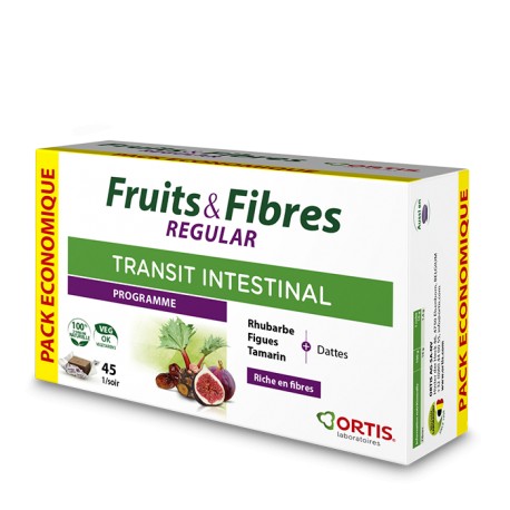 LOT DE 2 FRUITS & FIBRES 24CUB