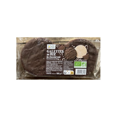 GALETTE DE RIZ CHOCO NOIR