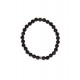 BRACELET OBSIDIENNE NOIRE 6MM