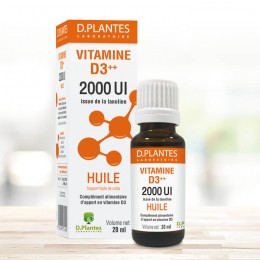 VITAMINE D3 HUILE 2000UI 20ML