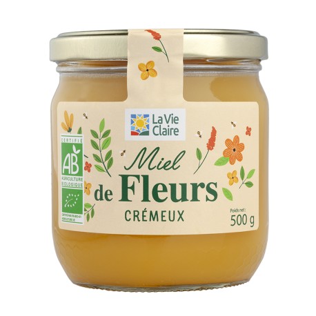 MIEL FLEURS CREMEUX 500G