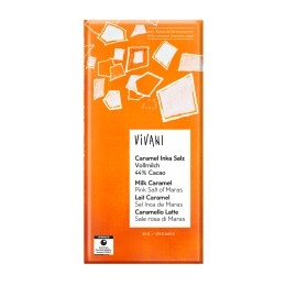 TABLETTE CHOC LAIT CARAMEL SEL ROSE