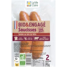 SAUCISSES FUMEES X2 200G