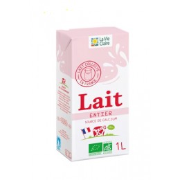 LAIT ENTIER BRIQUE 1L