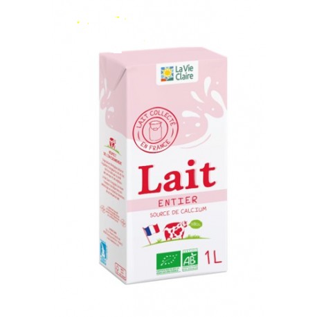 LAIT ENTIER BRIQUE 1L
