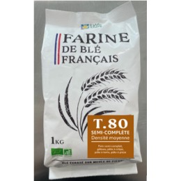 FARINE DE BLE T80 1 KG