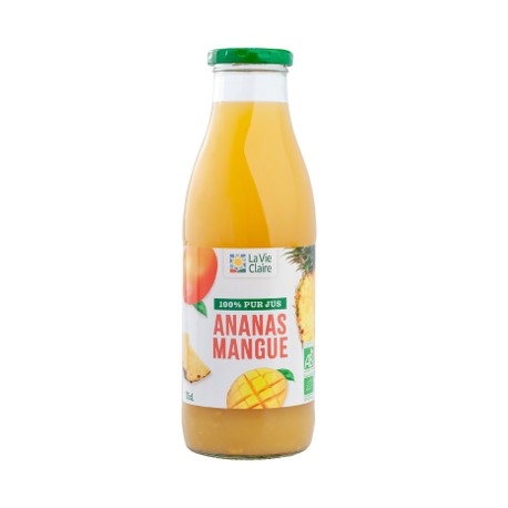 PUR JUS ANANAS MANGUE 75CL