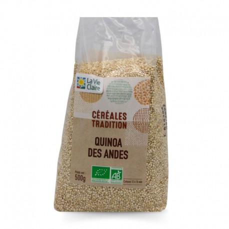 QUINOA BLANC DES ANDES 500G QUINOA BLANC DES ANDES 500G