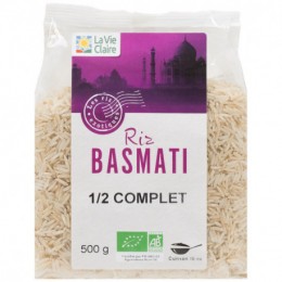 RIZ BASMATI 1/2 COMPLET 500G