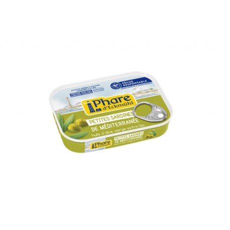PETITES SARD PE H. OLIVE 100G